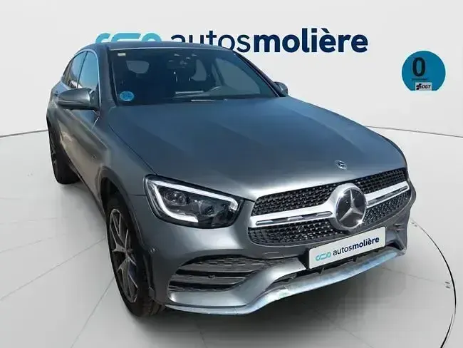 Usado Mercedes GLC300e 320 CV (235 kW) 2021 Gris / plata SUV