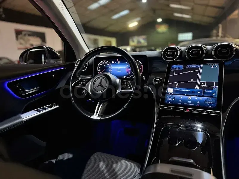 Usado Mercedes GLC220 194 CV (142 kW) 2023 Negro SUV