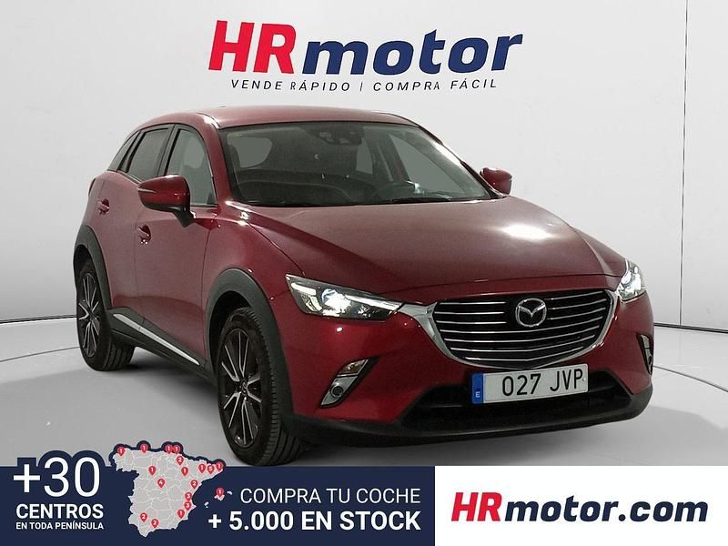Rojo Usado 2016 Mazda CX-3 Luxury SUV | 14.490 € (Precio justo) - Imagen 1/4