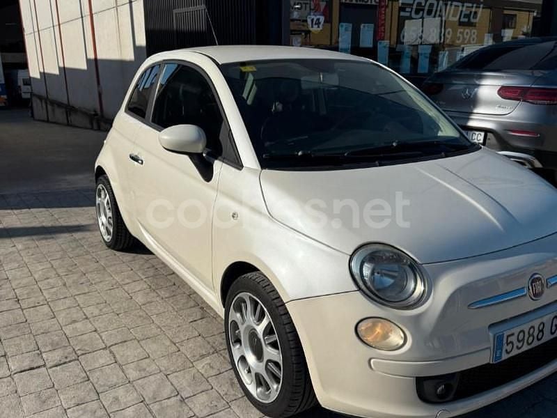 Blanco Usado 2008 Fiat 500 Lounge Berlina | 5950 € (Precio justo) - Imagen 1/4