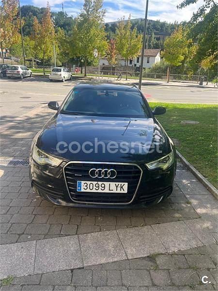 Usado Audi A6 204 CV (150 kW) 2012 Negro Familiar