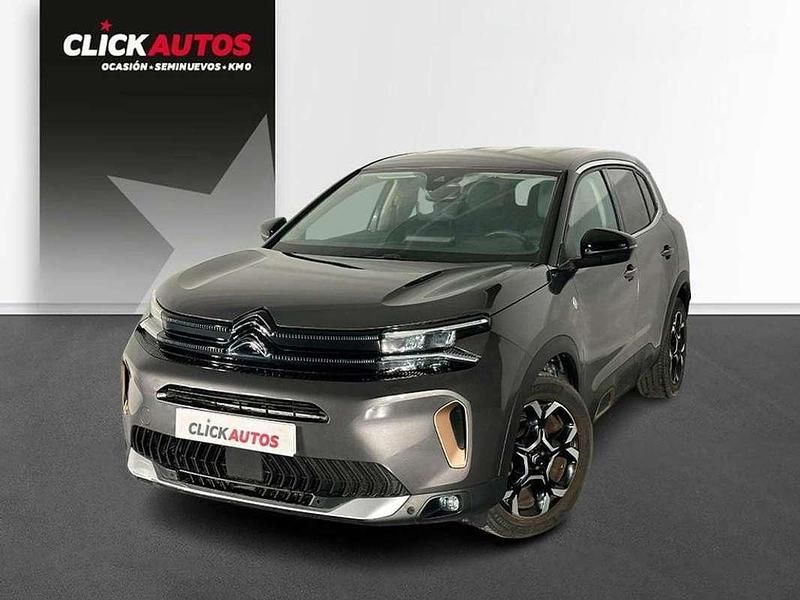 Gris Usado 2023 Citroën C5 Aircross PureTech SUV | 20.450 € (Precio justo) - Imagen 1/4