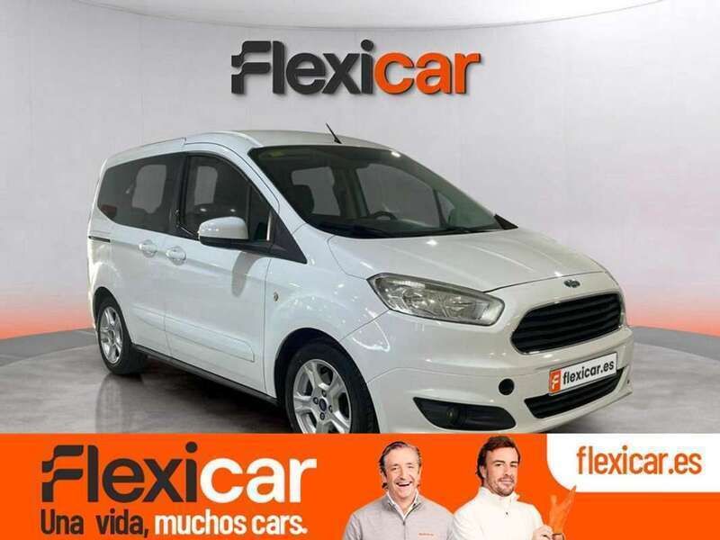 Blanco Usado 2016 Ford Tourneo Courier Trend Monovolumen | 8490 € (Precio justo) - Imagen 1/4