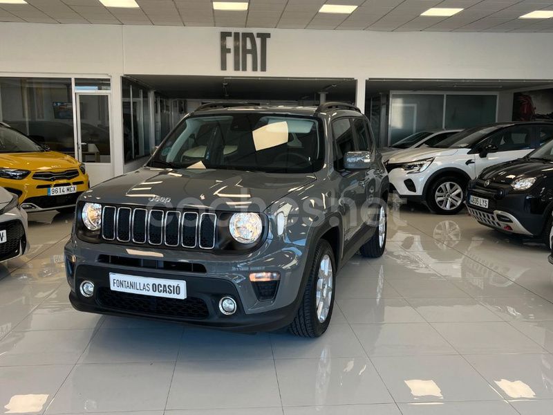 Gris / plata Usado 2021 Jeep Renegade Longitude SUV | 16.500 € (Precio justo) - Imagen 1/4
