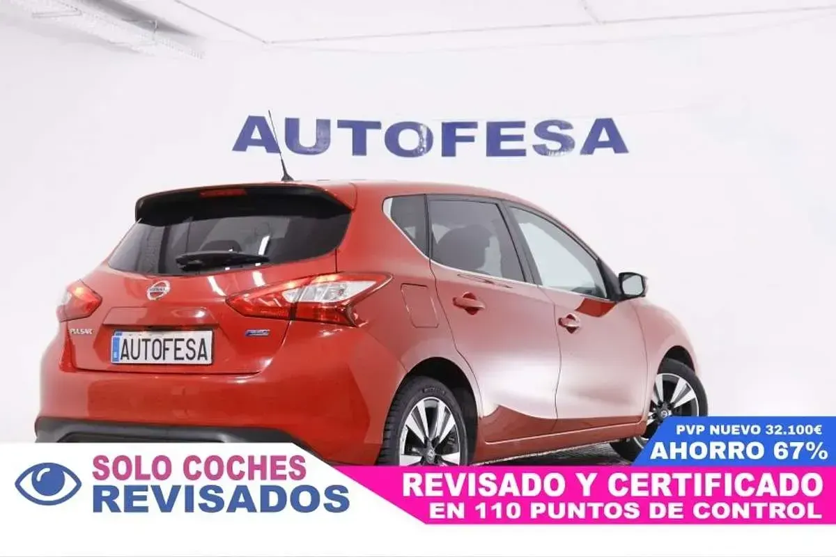 Usado Nissan Pulsar Tekna 110 CV (80 kW) 2015 Rojo Utilitario