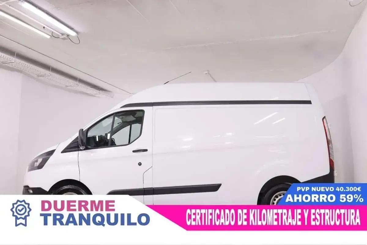 Usado Ford Transit Custom Ambiente 131 CV (96 kW) 2021 Blanco Van