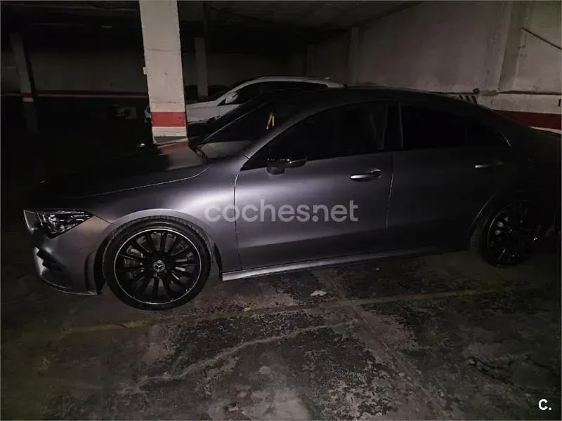 Usado Mercedes CLA250 224 CV (164 kW) 2019 Gris / plata Coupe