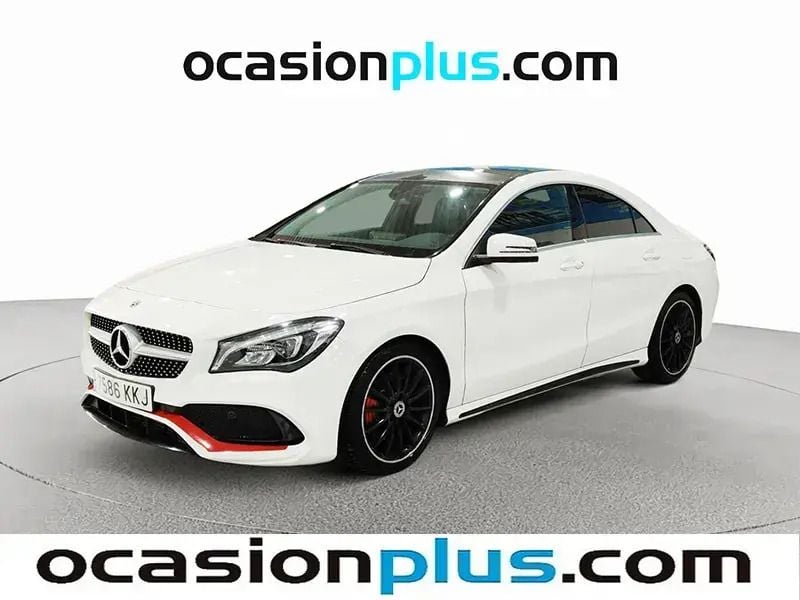Blanco Usado 2018 Mercedes CLA220 AMG Berlina | 26.355 € (Precio justo) - Imagen 1/4