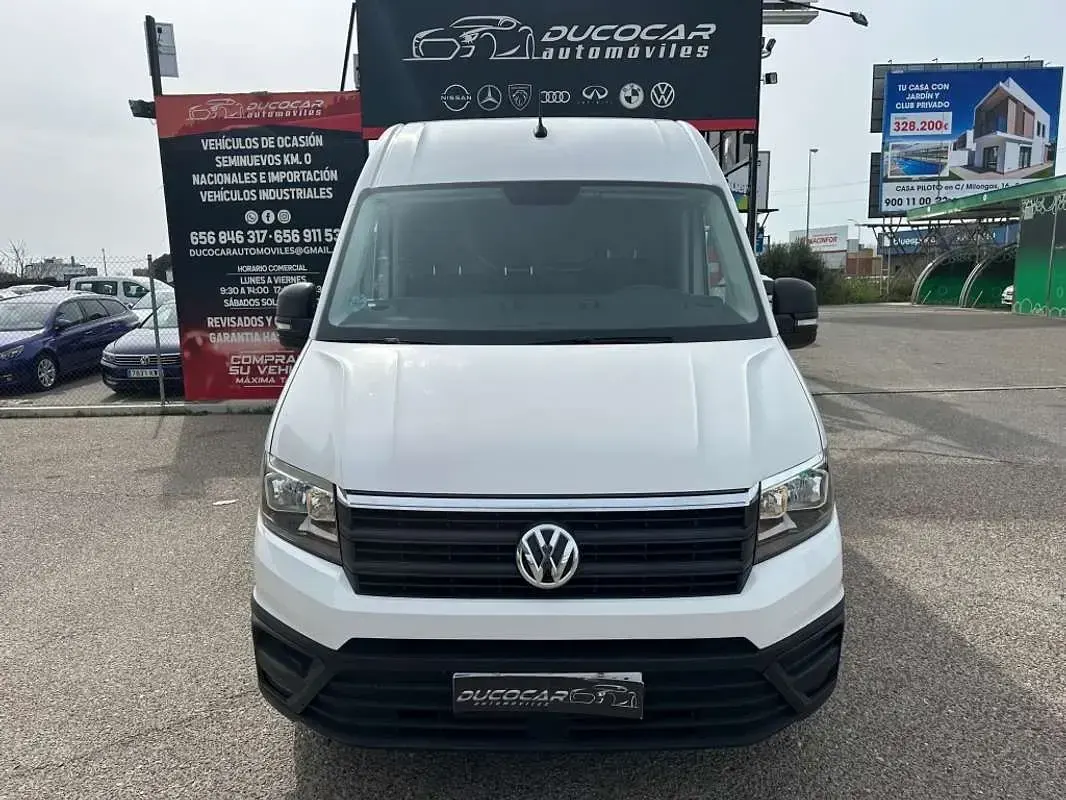 Usado VW Crafter 140 CV (102 kW) 2019 Blanco Van