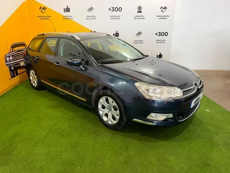 Usado Citroën C5 109 CV (80 kW) 2009 Azul Berlina