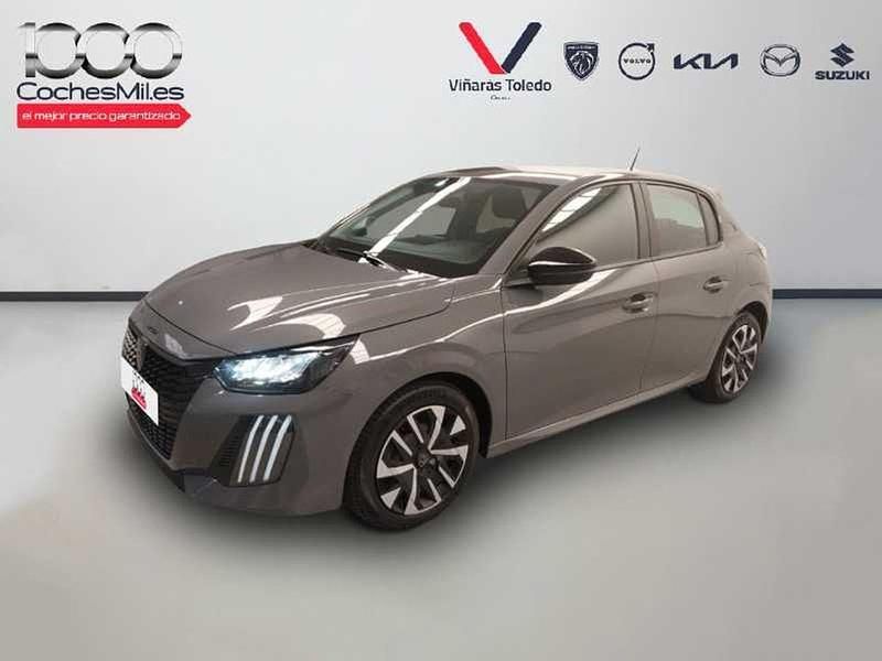 Usado Peugeot 208 Active 100 CV (73 kW) 2024 Gris Utilitario