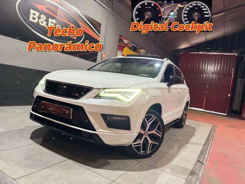 Blanco Usado 2019 Seat Ateca FR SUV | 18.400 € (Precio justo) - Imagen 1/4