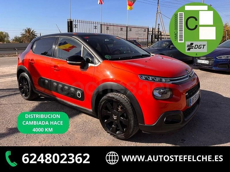 Naranja Usado 2019 Citroën C3 PureTech Berlina | 7990 € (Buen precio) - Imagen 1/4