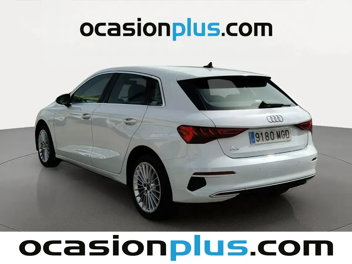 Usado Audi A3 Advanced Plus 110 CV (80 kW) 2023 Blanco Berlina