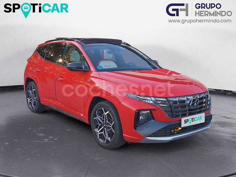 Rojo Usado 2024 Hyundai Tucson N Line SUV | 31.500 € (Un poco caro) - Imagen 1/4
