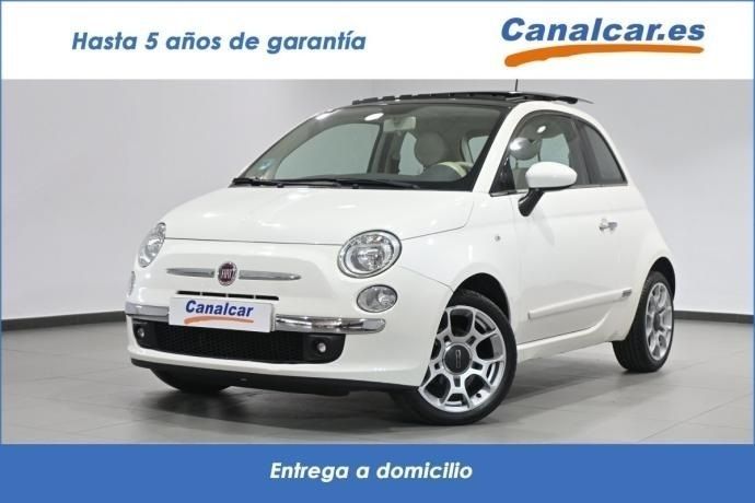 Blanco Usado 2015 Fiat 500 Pop Utilitario | 7351 € (Buen precio) - Imagen 1/4