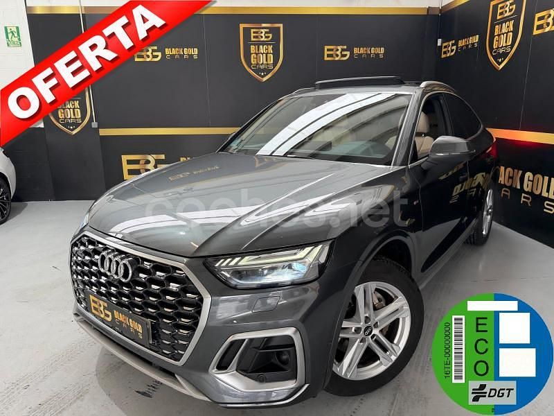 Usado Audi Q5 Sportback S-Line 204 CV (150 kW) 2021 Gris / plata SUV