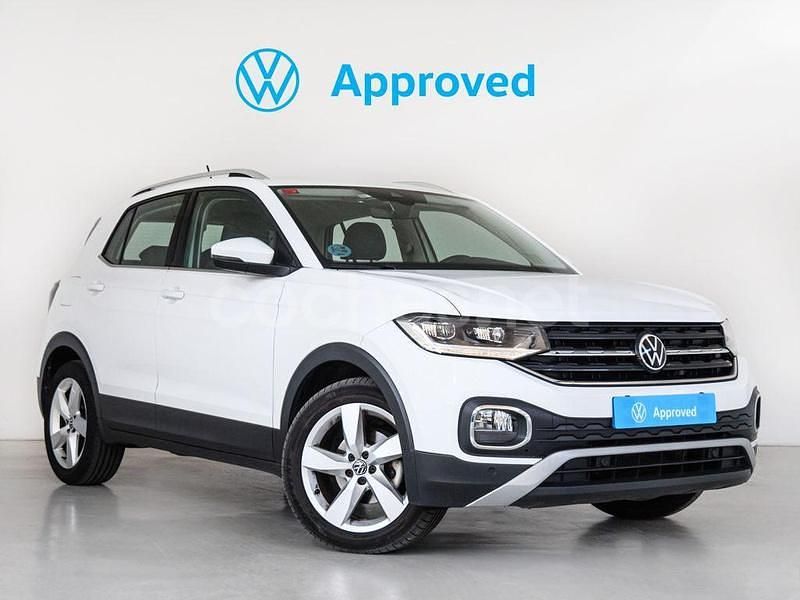 Blanco Usado 2021 VW T-Cross Sportline SUV | 20.900 € (Precio justo) - Imagen 1/4