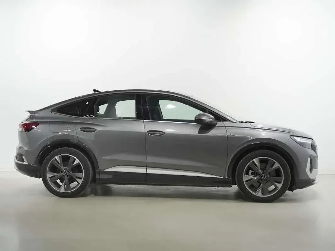 Usado Audi Q4 Sportback e-tron S-Line 210 kW (286 CV) 2024 Gris SUV