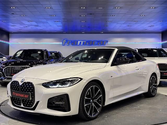 Usado BMW 420 M Sport 184 CV (135 kW) 2022 Blanco Descapotable