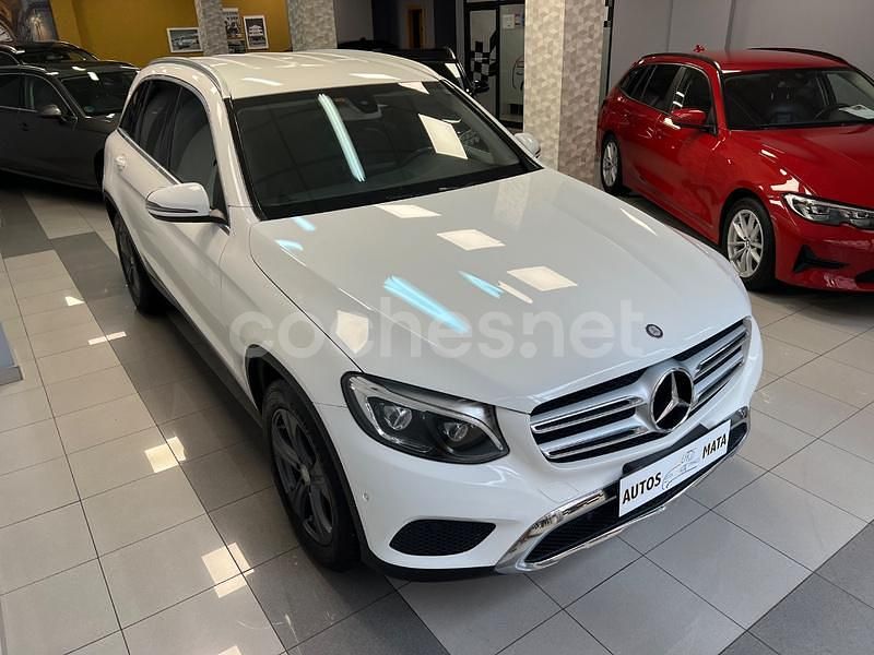 Usado Mercedes GLC220 170 CV (125 kW) 2016 Blanco SUV