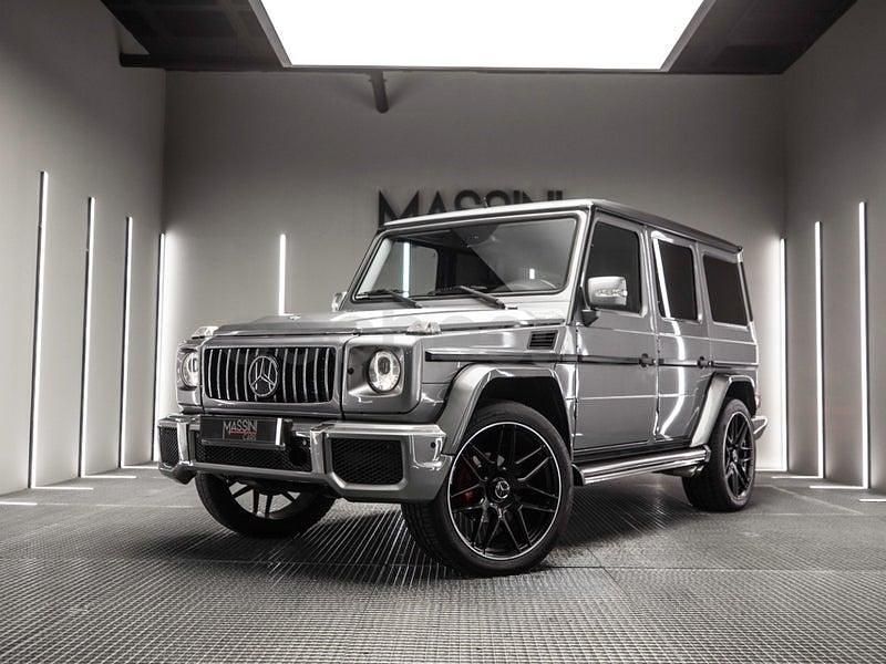 Usado Mercedes G350 211 CV (155 kW) 2011 Gris / plata SUV