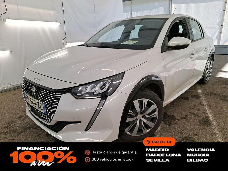 Blanco Usado 2020 Peugeot e-208 Active Utilitario | 14.450 € (Buen precio) - Imagen 1/4