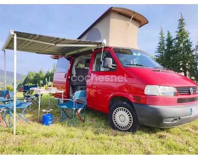 Usado VW California Beach 102 CV (75 kW) 2008 Rojo Van