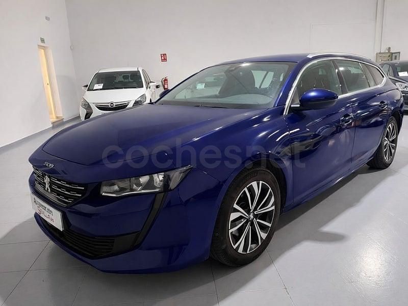 Usado Peugeot 508 SW Allure 130 CV (95 kW) 2020 Azul Familiar