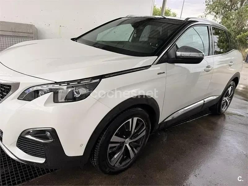 Usado Peugeot 3008 GT-line 130 CV (95 kW) 2018 Blanco SUV