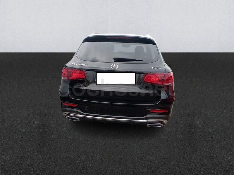 Usado Mercedes GLC220 194 CV (142 kW) 2020 Negro SUV