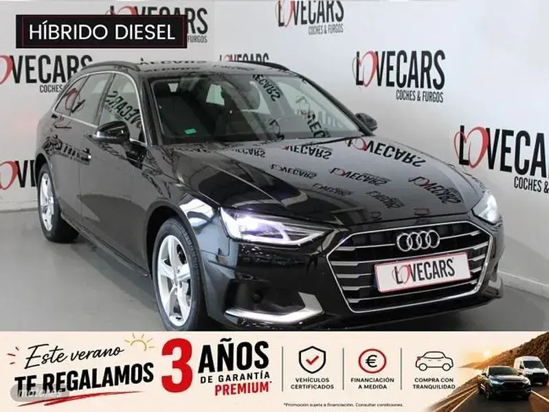 Usado Audi A4 Advanced Plus 163 CV (119 kW) 2022 Negro Berlina