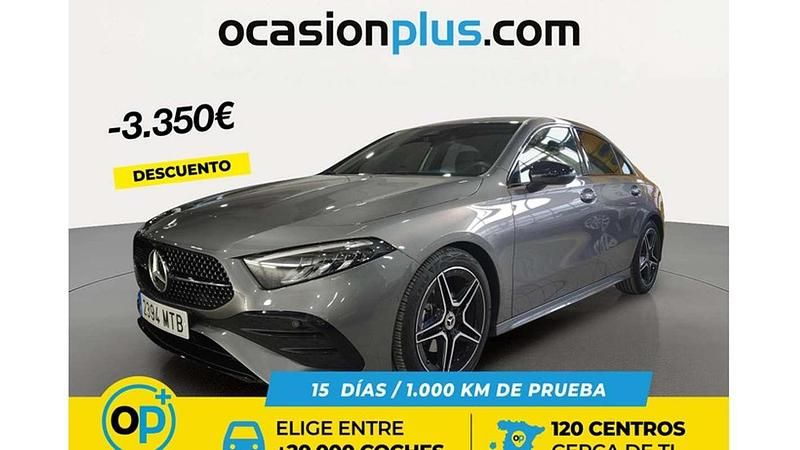 Gris Usado 2024 Mercedes A200 Advanced Berlina | 33.500 € (Precio justo) - Imagen 1/4