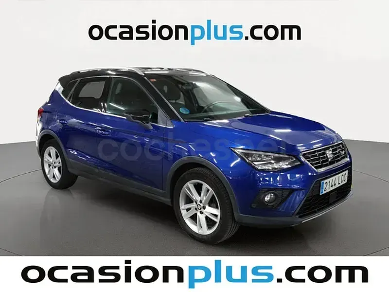 Usado Seat Arona FR 90 CV (66 kW) 2019 Azul SUV