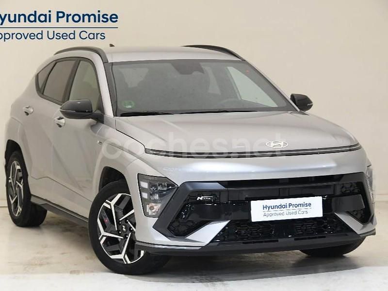 Usado Hyundai Kona N Line 198 CV (145 kW) 2023 Gris / plata SUV