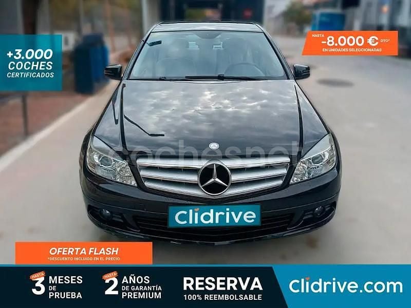 Negro Usado 2010 Mercedes C200 Elegance Berlina | 8990 € (Buen precio) - Imagen 1/3