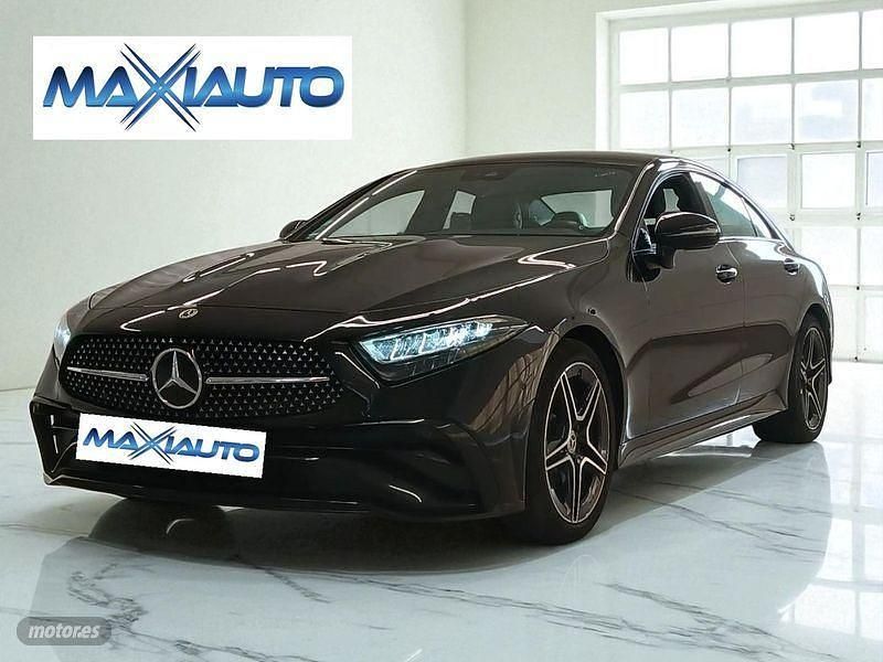Negro Usado 2022 Mercedes CLS220 AMG line Berlina | 51.600 € - Imagen 1/4