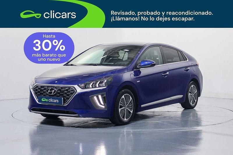 Usado Hyundai Ioniq 105 CV (77 kW) 2020 Azul Utilitario