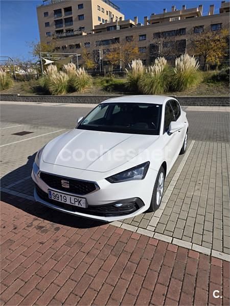 Blanco Usado 2021 Seat Leon Style Berlina | 12.550 € (Precio justo) - Imagen 1/4