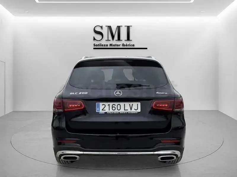 Usado Mercedes GLC200 197 CV (144 kW) 2021 Negro SUV