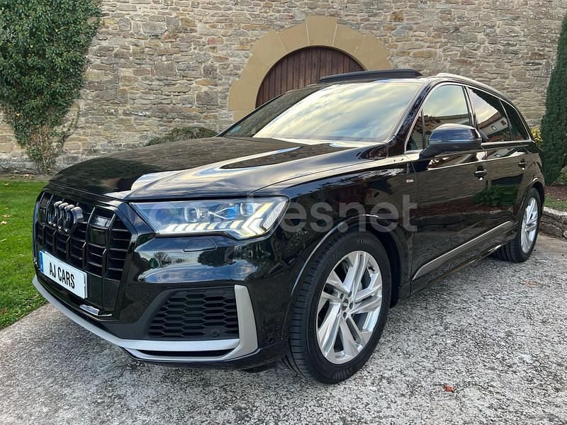Negro Usado 2020 Audi Q7 S-Line SUV | 47.900 € (Caro) - Imagen 1/4