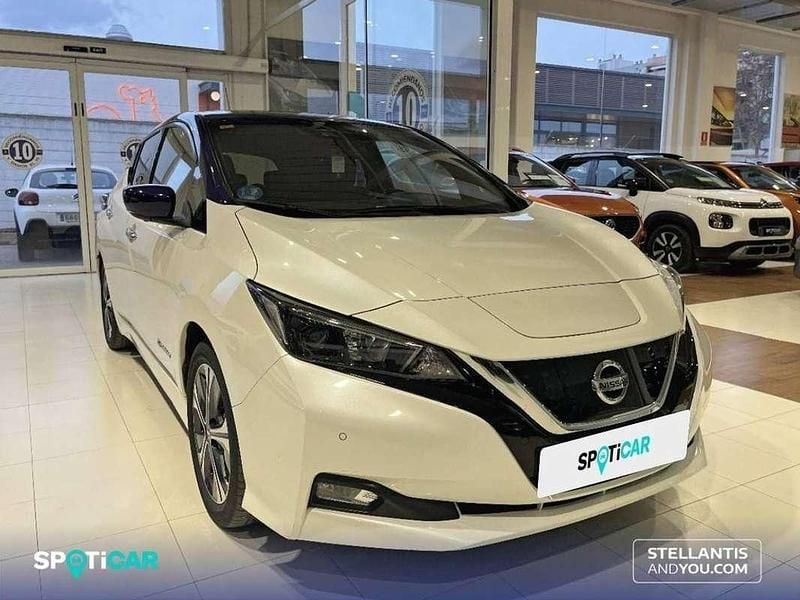 Usado Nissan Leaf Tekna 111 kW (151 CV) 2019 Blanco Utilitario