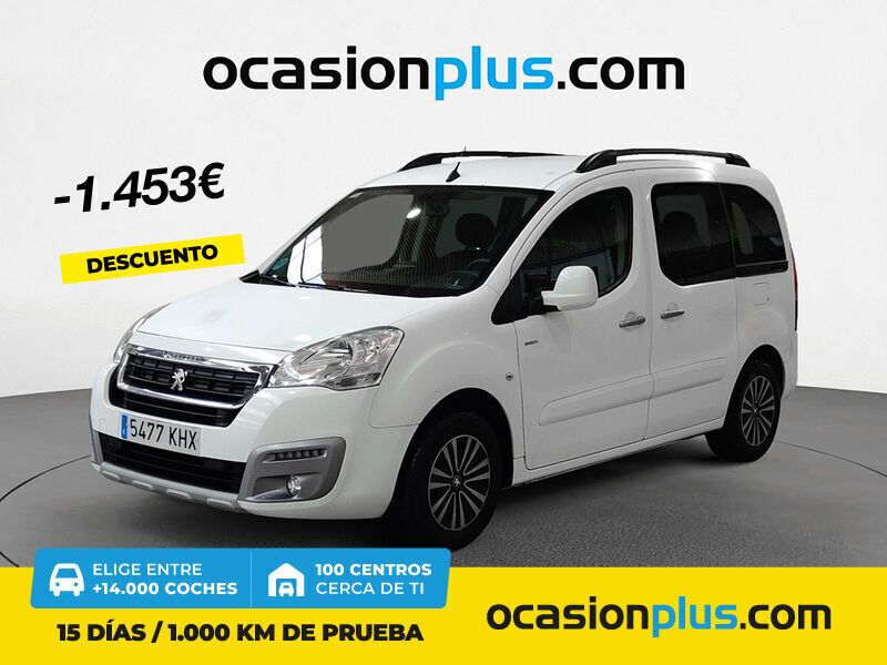 Blanco Usado 2018 Peugeot Partner Access Monovolumen | 15.990 € (Caro) - Imagen 1/4