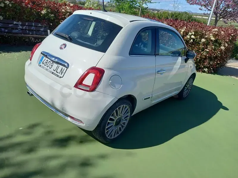 Usado Fiat 500 Lounge 69 CV (50 kW) 2016 Blanco Berlina