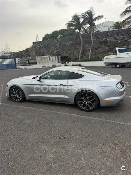 Usado Ford Mustang GT 450 CV (330 kW) 2019 Gris / plata Coupe