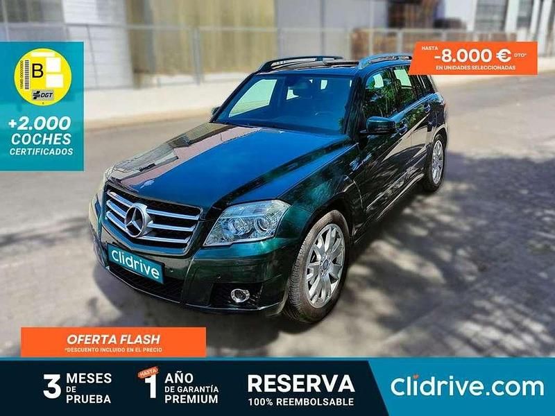 Negro Usado 2011 Mercedes GLK220 SUV | 13.990 € (Caro) - Imagen 1/3