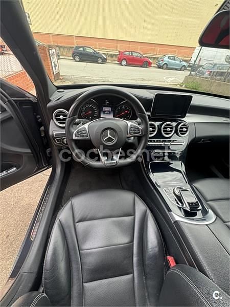 Usado Mercedes C220 AMG 170 CV (125 kW) 2016 Gris / plata Familiar
