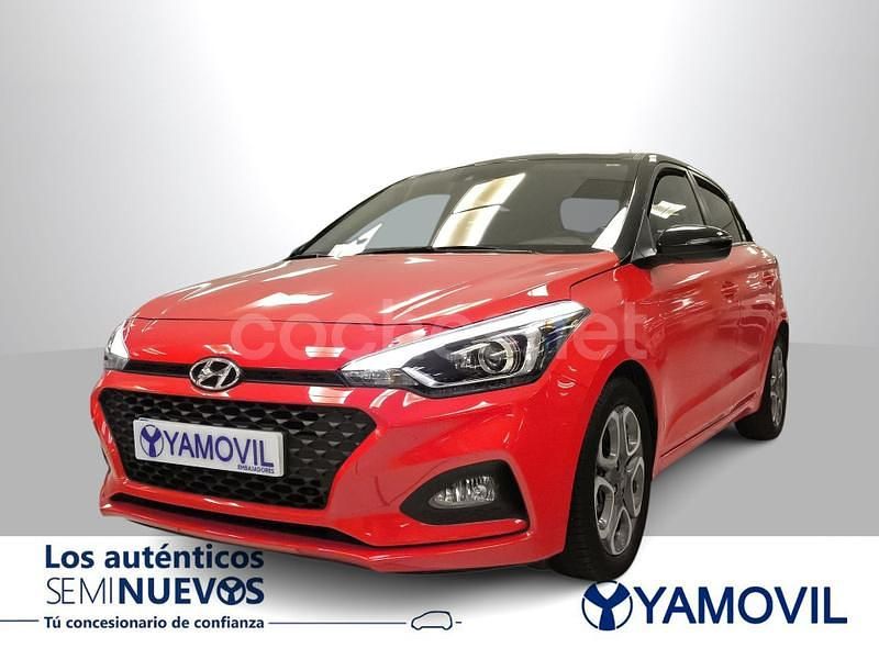 Rojo Usado 2020 Hyundai i20 Berlina | 16.450 € (Precio justo) - Imagen 1/4