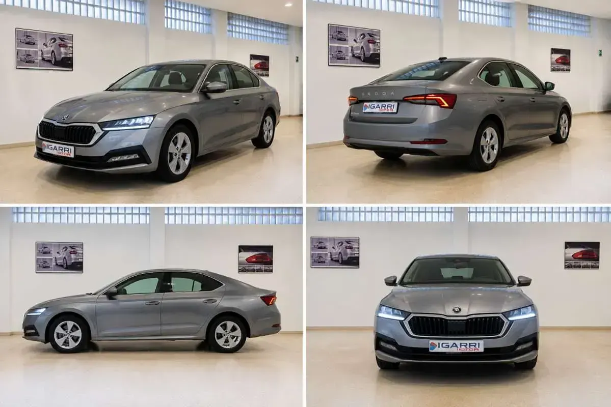 Usado Skoda Octavia Ambition 150 CV (110 kW) 2022 Gris Utilitario