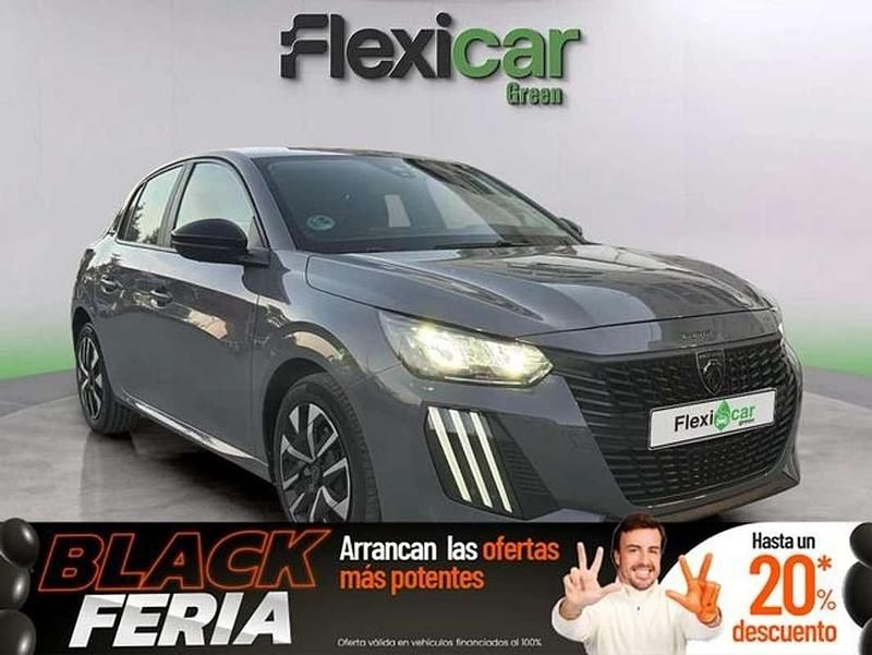 Gris Usado 2024 Peugeot 208 Active Utilitario | 13.690 € (Precio justo) - Imagen 1/4